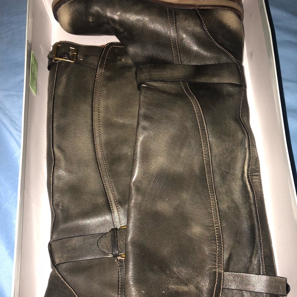LUCKY BRAND RIDING BOOTS (REAL LEATHER)
